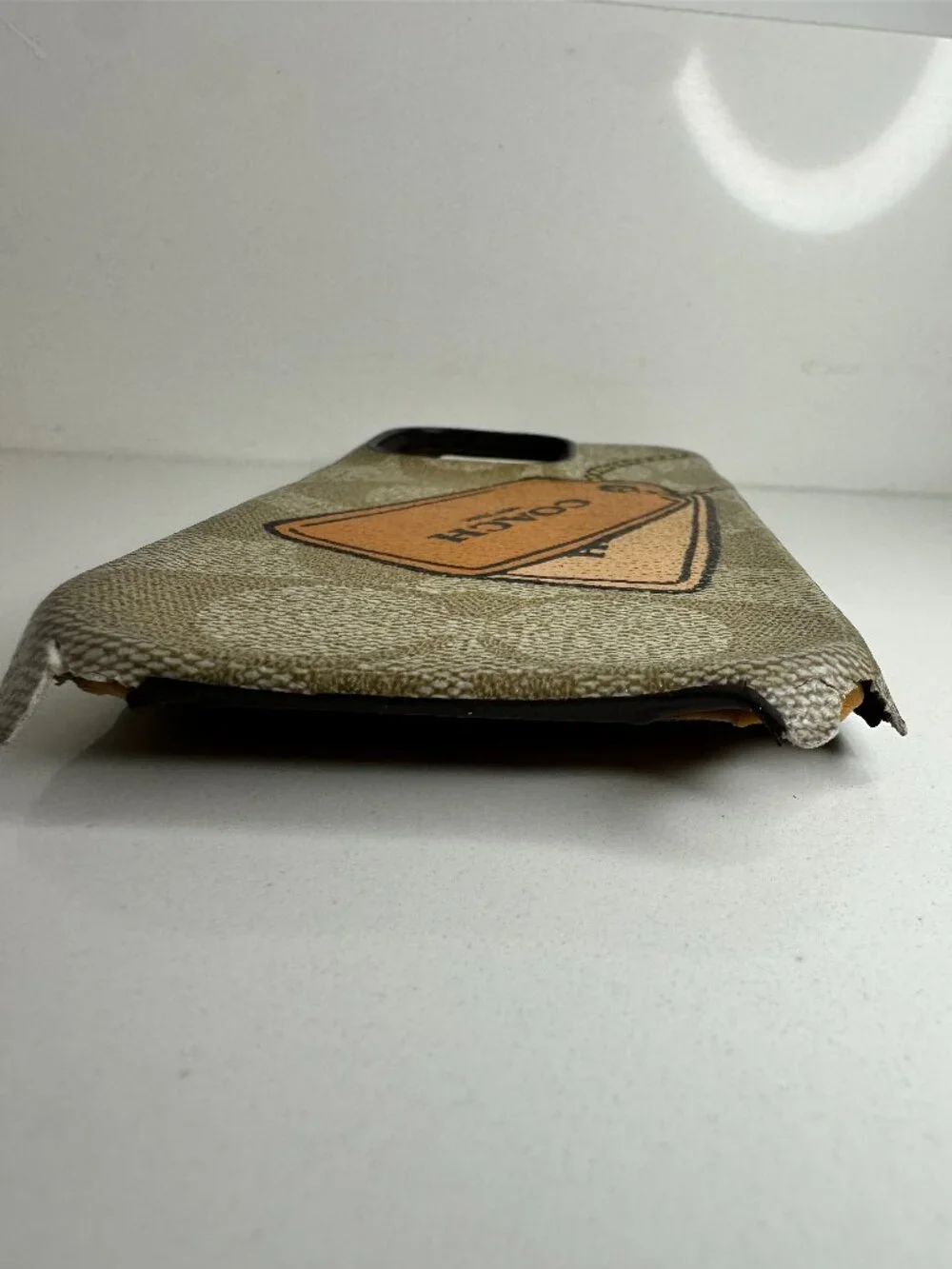 Coach iPhone 14 Pro Signature Case With Box AS IS
